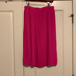 J Crew Pleated Skirt Size 6 NWT